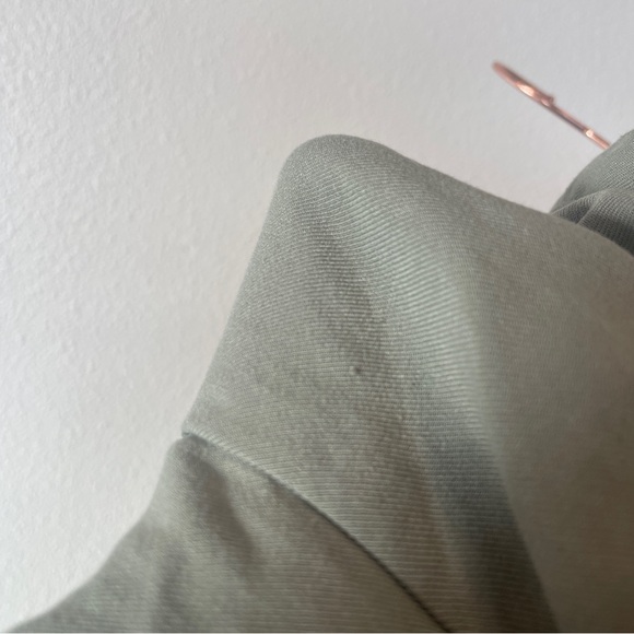 Caslon Tie Waist Jumpsuit Button Down Front Romper Short Sleeve Womens Size 2X - Picture 11 of 11